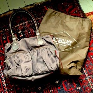Large over the shoulder MZ Wallace NY Nylon Bag